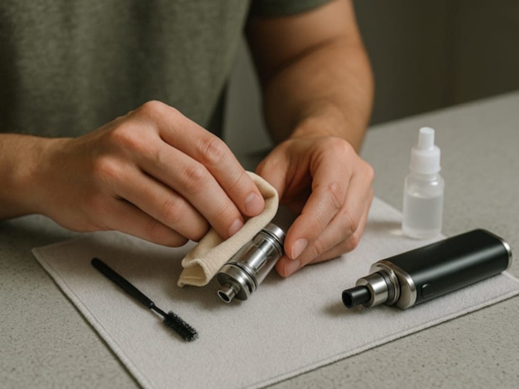 Vape reinigen und pflegen: so bleibt sie länger gut