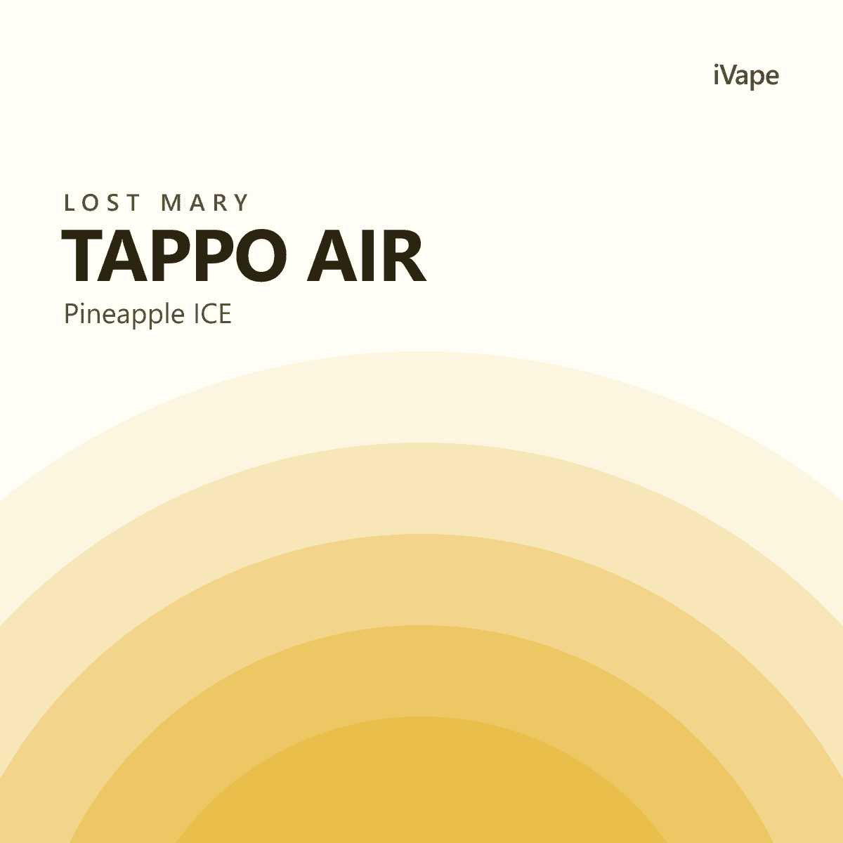 LOST MARY TAPPO AIR – Pineapple ICE