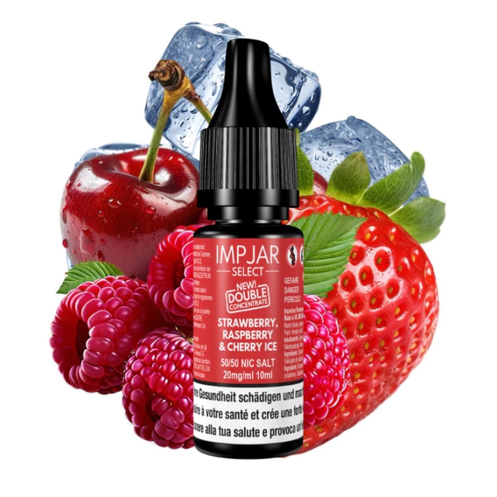 IMP JAR – Liquid 20mg 10 ml – Strawberry Raspberry Cherry Ice, E-Liquid bei iVape Schweiz kaufen