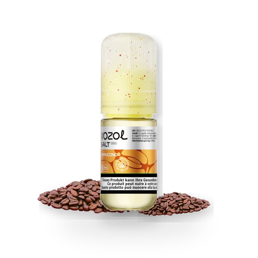 VOZOL Liquid 20mg 10ml – Cappuccino, E-Liquid bei iVape Schweiz kaufen