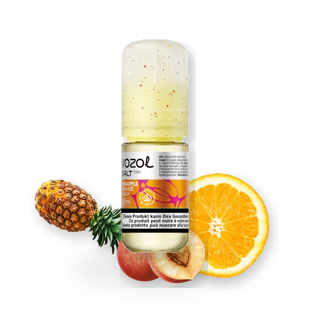 VOZOL Liquid 20mg 10ml – Pineapple Orange Peach, E-Liquid bei iVape Schweiz kaufen