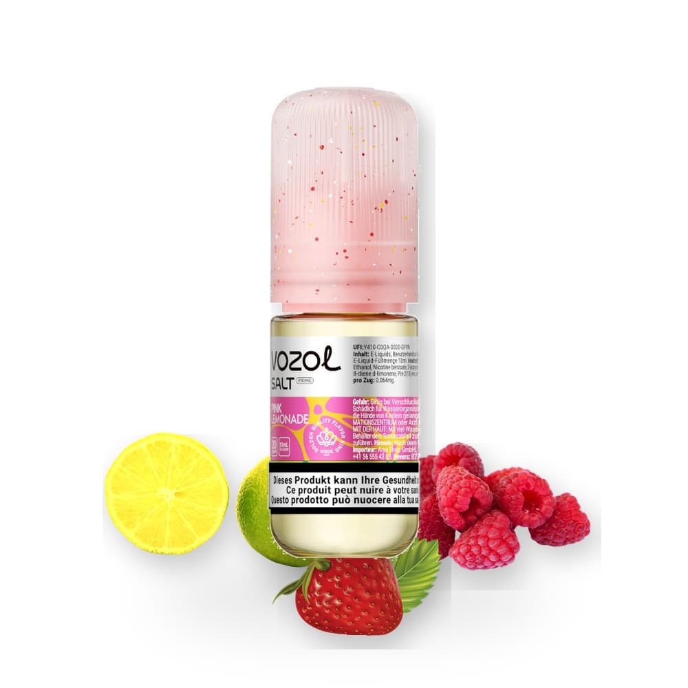 VOZOL Liquid 20mg 10ml – Pink Lemonade, E-Liquid bei iVape Schweiz kaufen