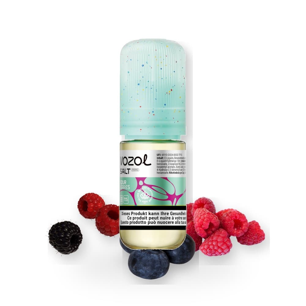 VOZOL Liquid 20mg 10ml – Sour Berries, E-Liquid bei iVape Schweiz kaufen
