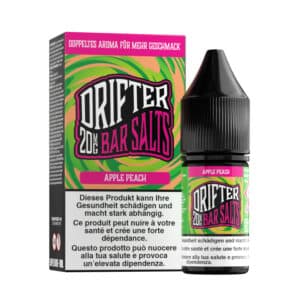 Drifter Bar Salt Liquid 20mg 10ml – Apple Peach Ice, E-Liquid, Produktbild 2