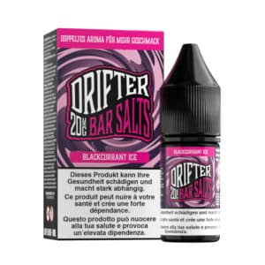 Drifter Bar Salt Liquid 20mg 10ml – Blackcurrant Ice, E-Liquid, Produktbild 2