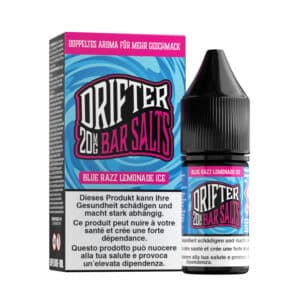 Drifter Bar Salt Liquid 20mg 10ml – Blue Razz Lemonade Ice, E-Liquid, Produktbild 2