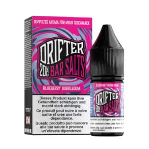 Drifter Bar Salt Liquid 20mg 10ml – Blueberry Bubblegum, E-Liquid, Produktbild 2