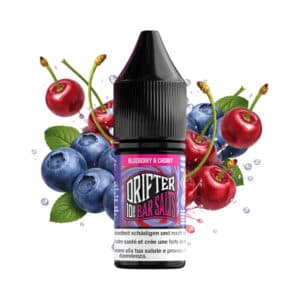 Drifter Bar Salt Liquid 20mg 10ml – Blueberry Cherry, E-Liquid bei iVape Schweiz kaufen