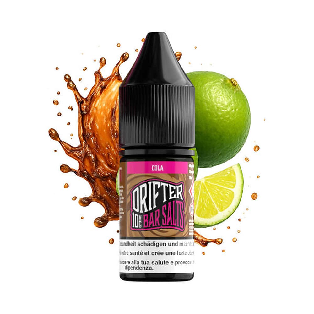 Drifter Bar Salt Liquid 20mg 10ml – Cola, E-Liquid bei iVape Schweiz kaufen
