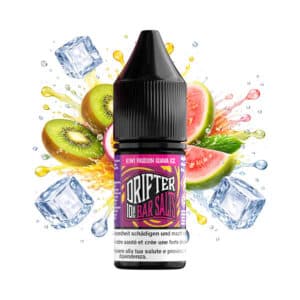 Drifter Bar Salt Liquid 20mg 10ml – Kiwi Passion Guava Ice, E-Liquid bei iVape Schweiz kaufen