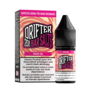 Drifter Bar Salt Liquid 20mg 10ml – Peach Ice, E-Liquid, Produktbild 2