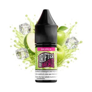 Drifter Bar Salt Liquid 20mg 10ml – Sour Apple Ice, E-Liquid bei iVape Schweiz kaufen
