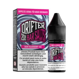 Drifter Bar Salt Liquid 20mg 10ml – Sour Blueberry Ice, E-Liquid, Produktbild 2