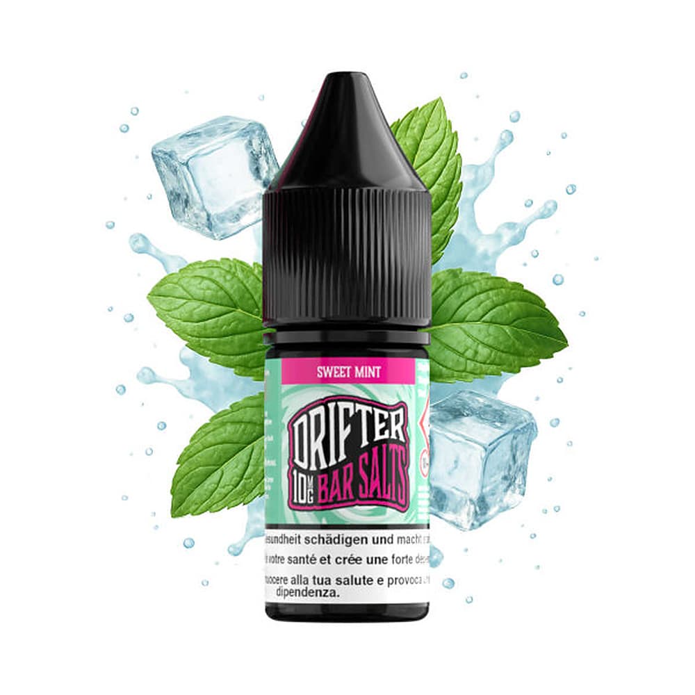 Drifter Bar Salt Liquid 20mg 10ml – Sweet Mint, E-Liquid bei iVape Schweiz kaufen