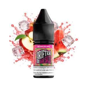 Drifter Bar Salt Liquid 20mg 10ml – Watermelon Apple, E-Liquid bei iVape Schweiz kaufen