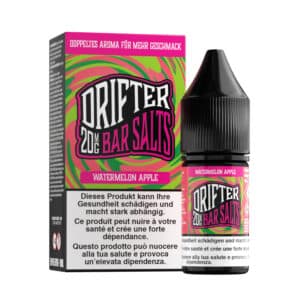 Drifter Bar Salt Liquid 20mg 10ml – Watermelon Apple, E-Liquid, Produktbild 2