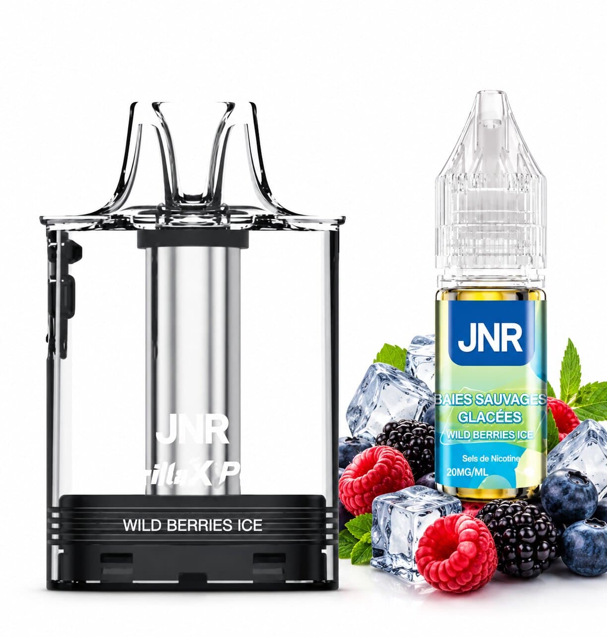 JNR Gorilla 43k Pod – Wild Berries Ice, Hybrid-Vape bei iVape Schweiz kaufen