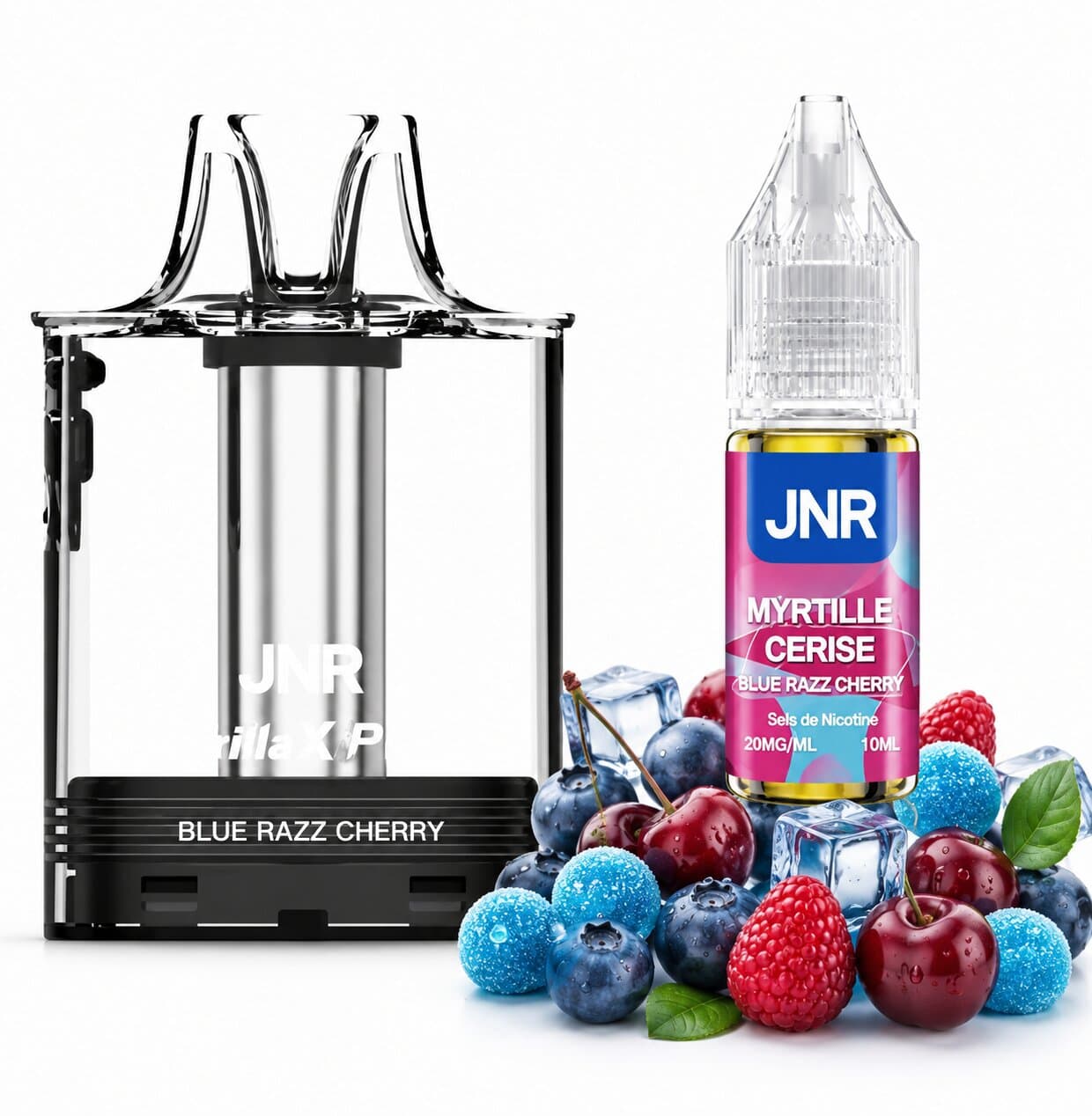JNR Gorilla 43k Pod – Blue Razz Cherry, Hybrid-Vape bei iVape Schweiz kaufen