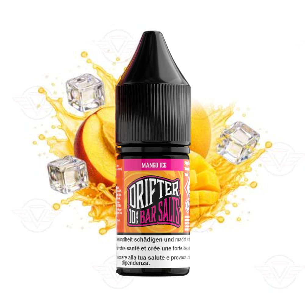 Drifter Bar Salt Liquid 10mg 10ml – Mango Ice, E-Liquid bei iVape Schweiz kaufen