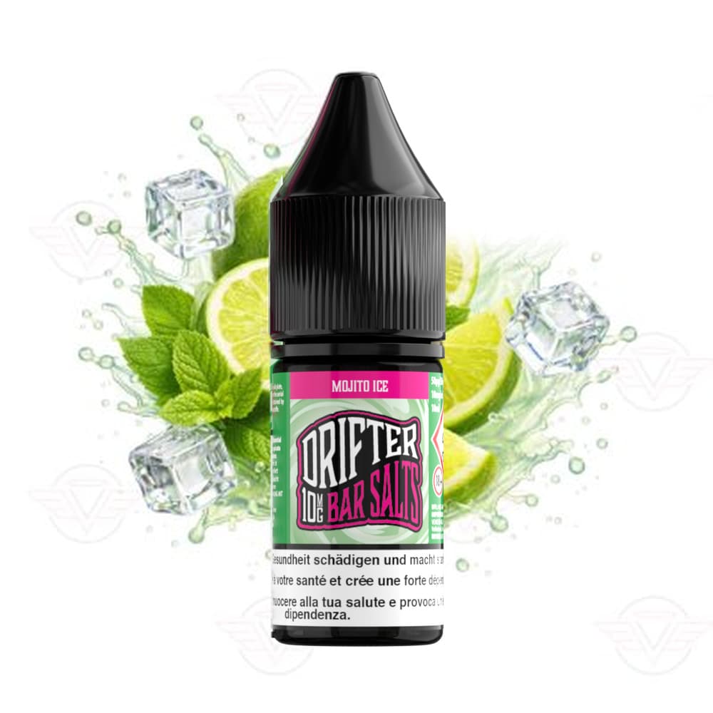 Drifter Bar Salt Liquid 10mg 10ml – Mojito Ice, E-Liquid bei iVape Schweiz kaufen