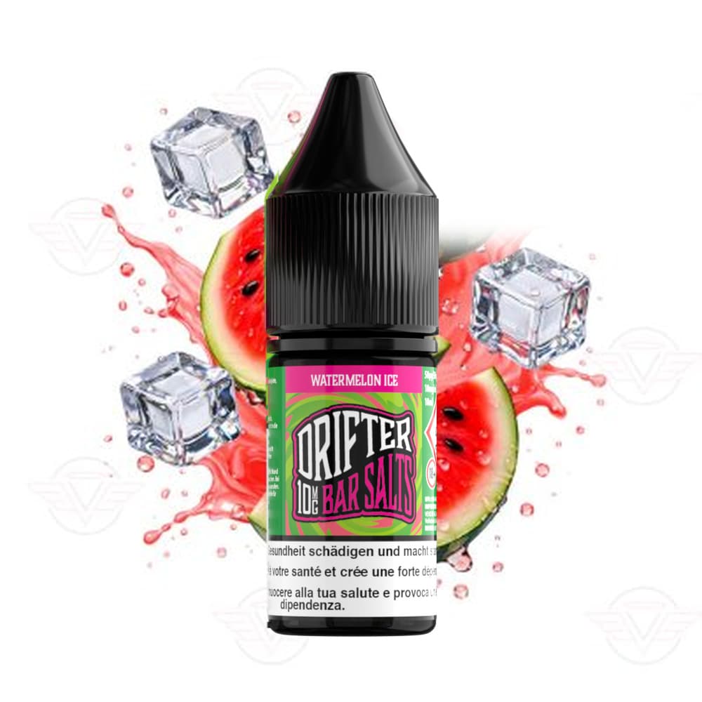 Drifter Bar Salt Liquid 10mg 10ml – Watermelon Ice, E-Liquid bei iVape Schweiz kaufen