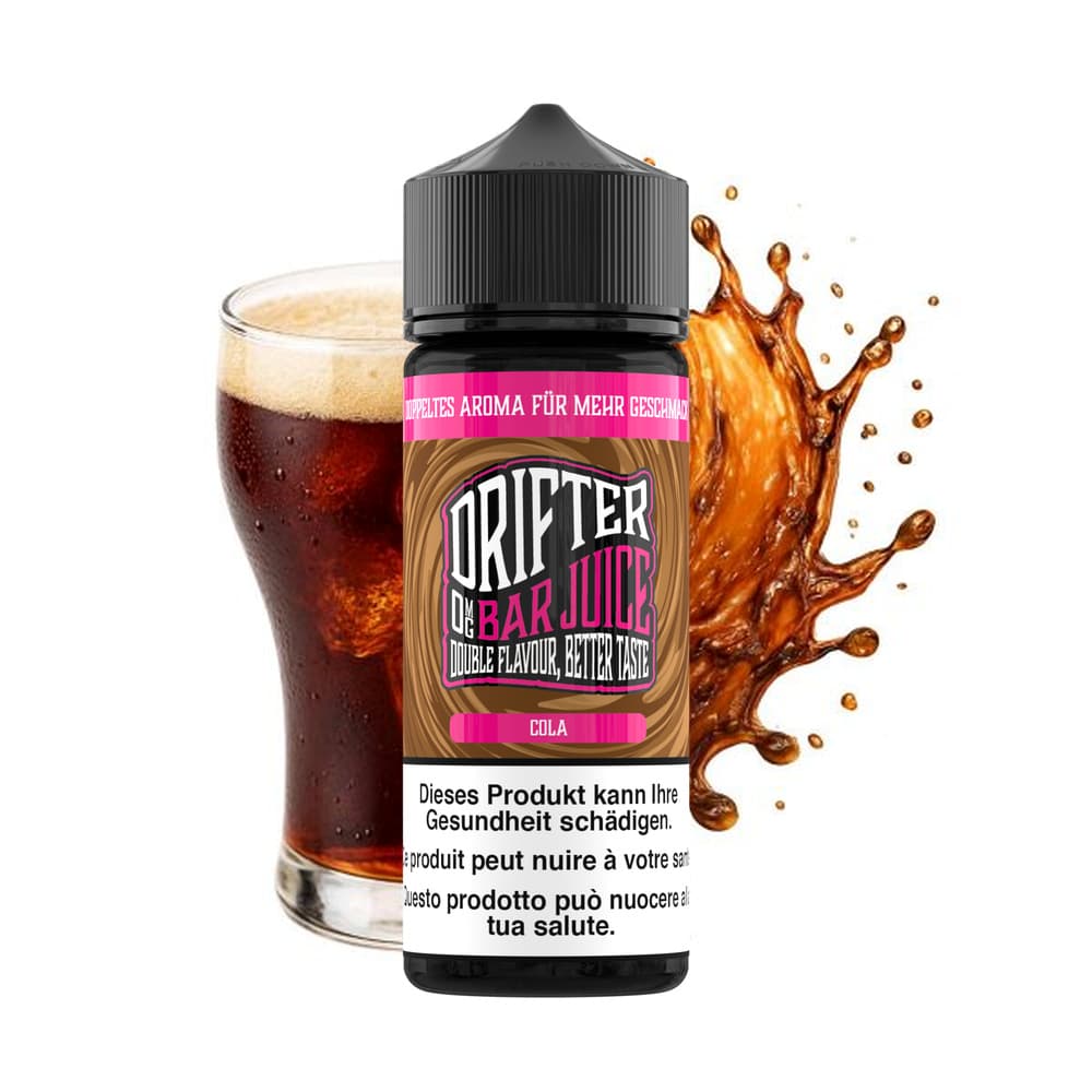 Drifter Bar Juice Shortfill 0mg 100ml – Cola, E-Liquid bei iVape Schweiz kaufen