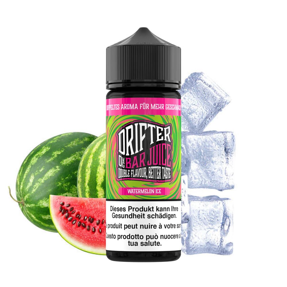 Drifter Bar Juice Shortfill 0mg 100ml – Watermelon Ice, E-Liquid bei iVape Schweiz kaufen