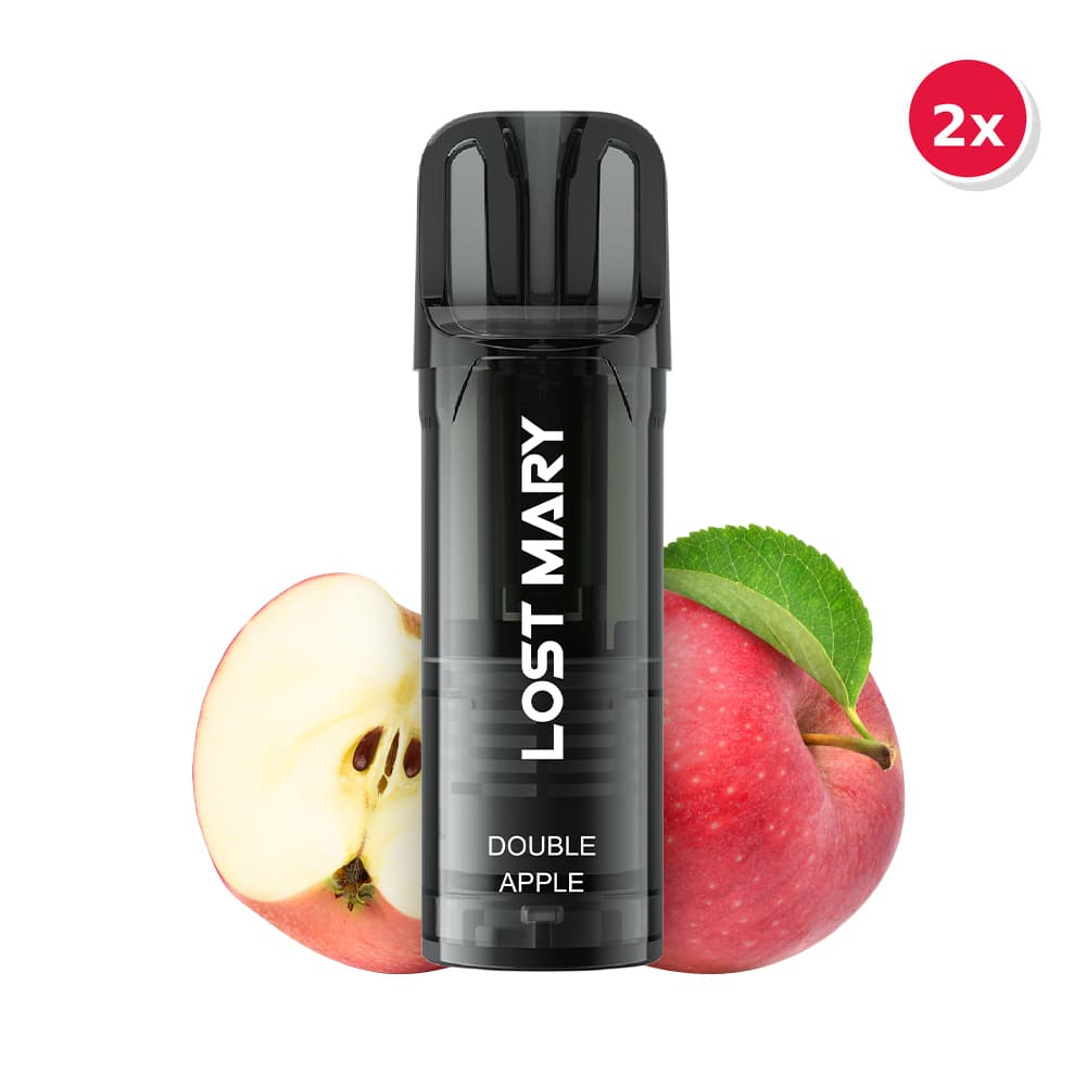 LOST MARY WAVI Pod 2 x 2ml Pods (20mg) – Double Apple, Pod-System bei iVape Schweiz kaufen
