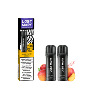 LOST MARY WAVI Pod 2 x 2ml Pods (20mg) – Golden Peach, Pod-System, Produktbild 2