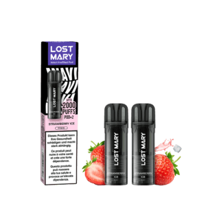 LOST MARY WAVI Pod 2 x 2ml Pods (20mg) – Strawberry Ice, Pod-System, Produktbild 2