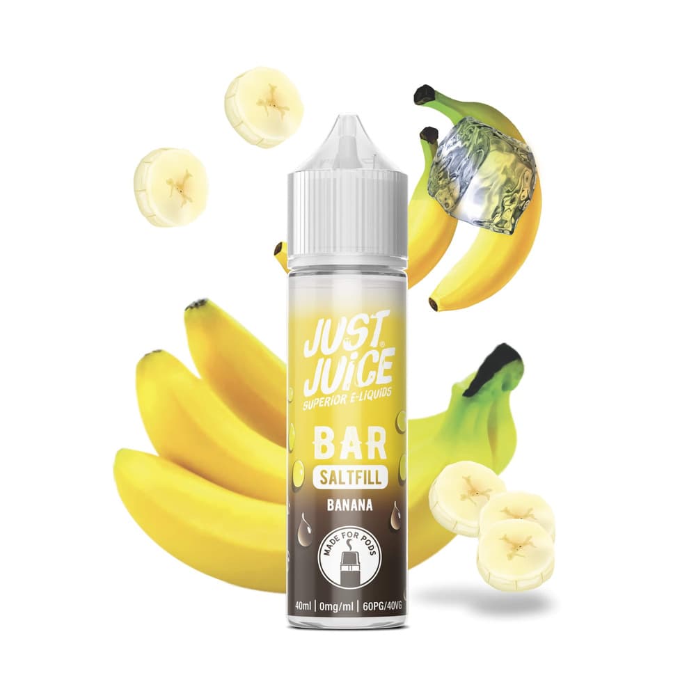 Just Juice Shortfill Banana – 40ml, E-Liquid bei iVape Schweiz kaufen