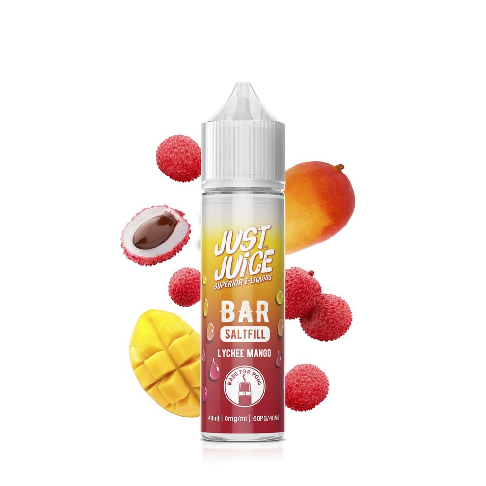 Just Juice Shortfill Lychee Mango – 40ml, E-Liquid bei iVape Schweiz kaufen