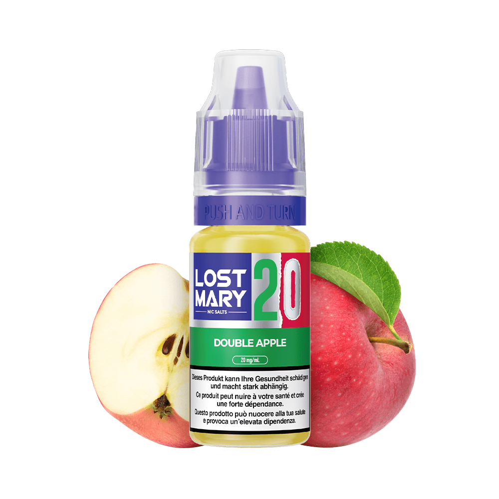 LOST MARY Liquid 20mg 10ml – Double Apple, E-Liquid bei iVape Schweiz kaufen