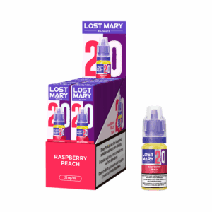 LOST MARY Liquid 20mg 10ml – Raspberry Peach, E-Liquid, Produktbild 3
