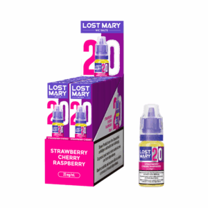 LOST MARY Liquid 20mg 10ml – Strawberry Cherry Raspberry, E-Liquid, Produktbild 3