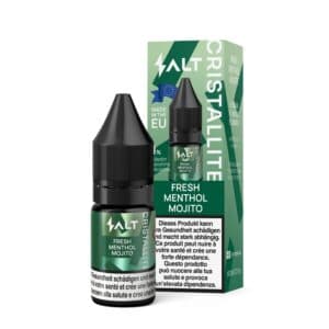 Salt Cristallite Liquid 10mg 10ml – Fresh Menthol Mojito, E-Liquid, Produktbild 2