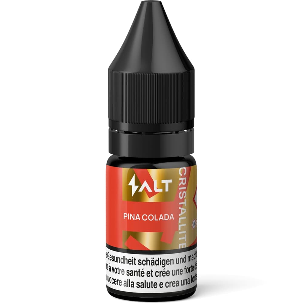 Salt Cristallite Liquid 10mg 10ml – Pina Colada, E-Liquid bei iVape Schweiz kaufen