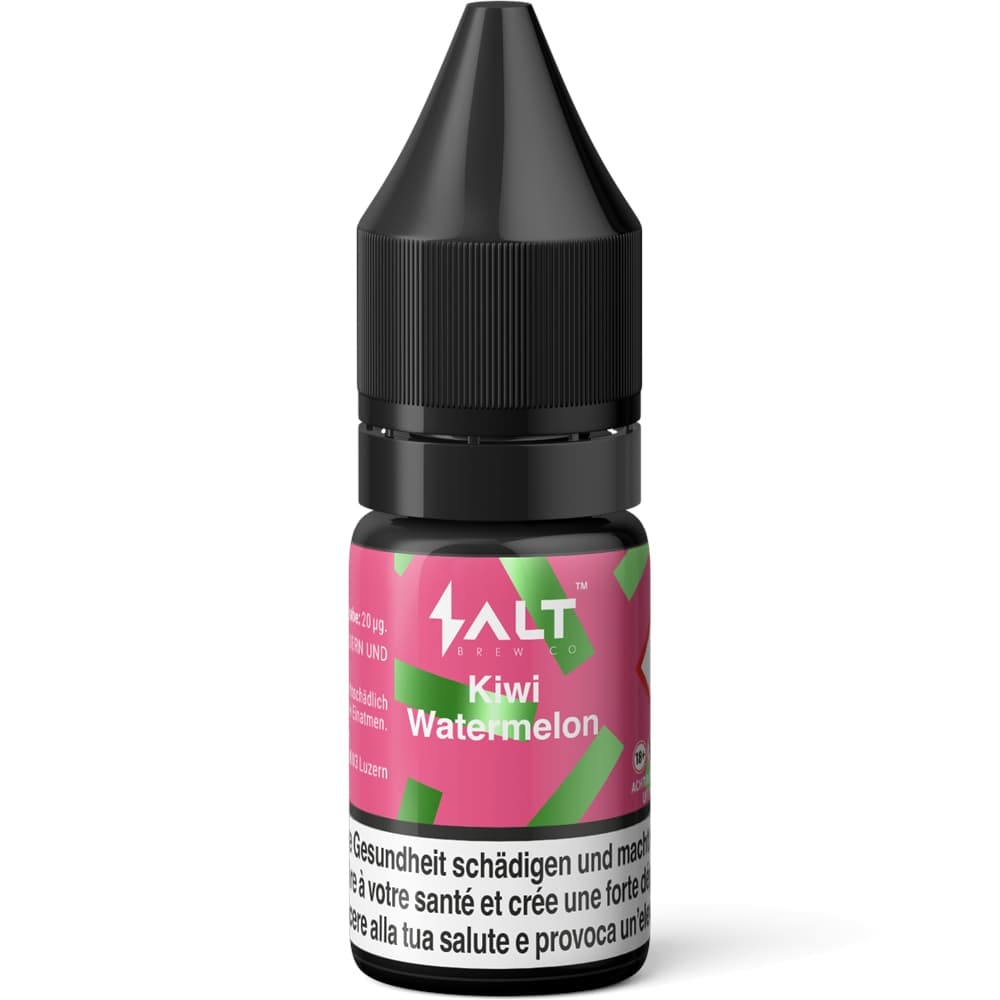 Salt Brew Liquid 20mg 10ml – Kiwi Watermelon, E-Liquid bei iVape Schweiz kaufen