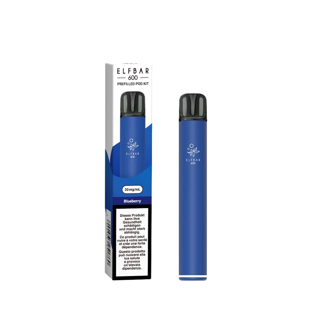 ELFBAR 600 Pod Kit – Blueberry, pod system, product photo 2