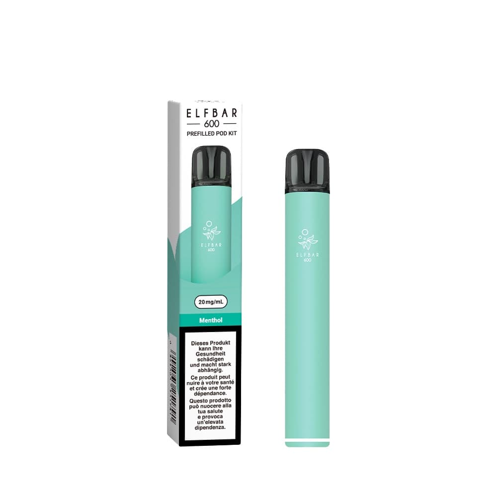ELFBAR 600 Pod Kit – Menthol, pod system, product photo 2