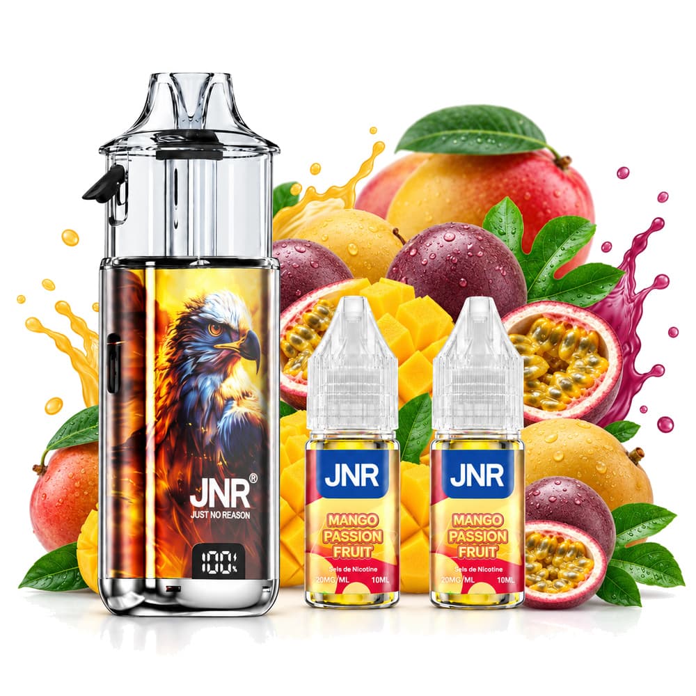 JNR Falcon Infinity 55k Kit – Mango Passion Fruit, Hybrid-Vape bei iVape Schweiz kaufen