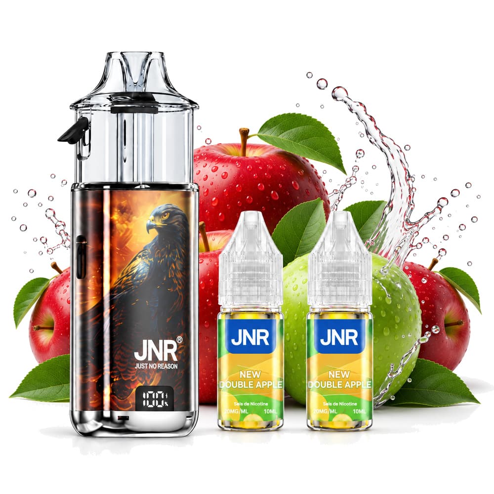 JNR Falcon Infinity 55k Kit – New Double Apple, Hybrid-Vape bei iVape Schweiz kaufen