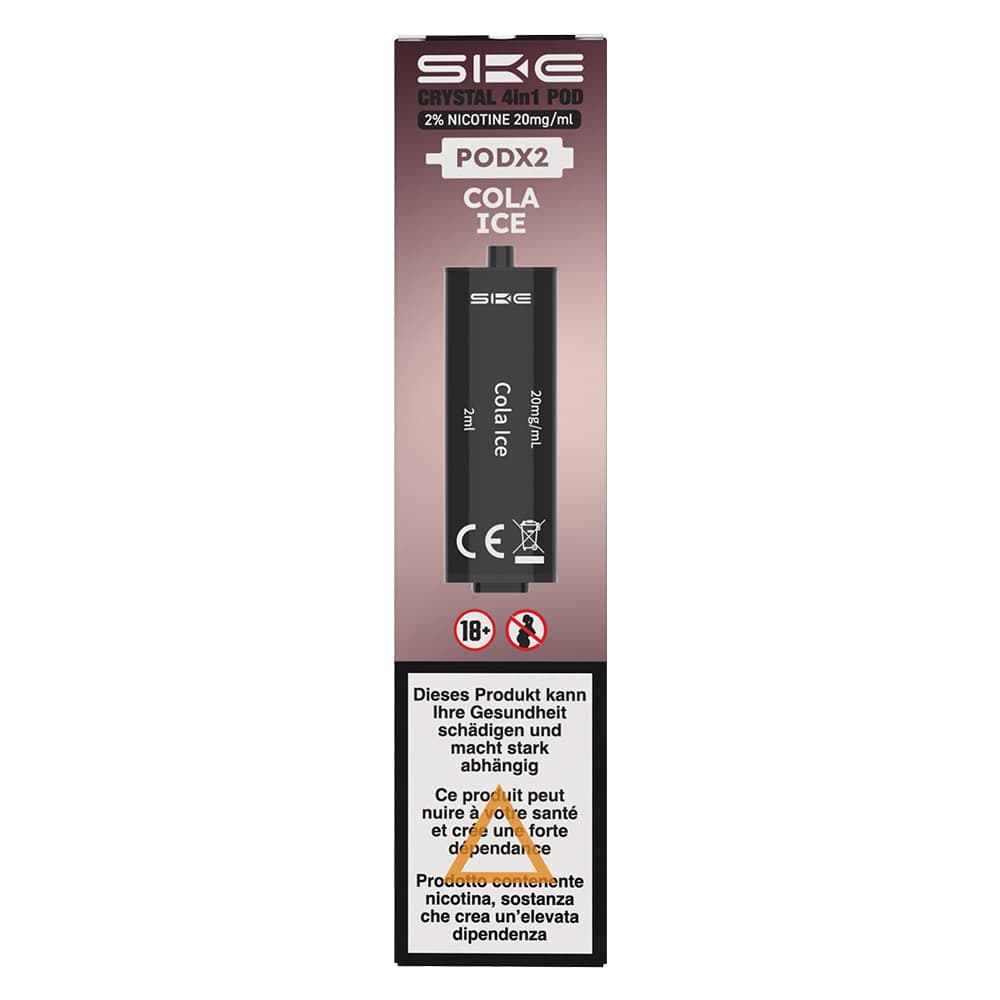 SKE Crystal 4 in 1 2x2ml Pods (20mg) – Cola Ice (2)