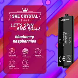 SKE Blueberry Raspberries