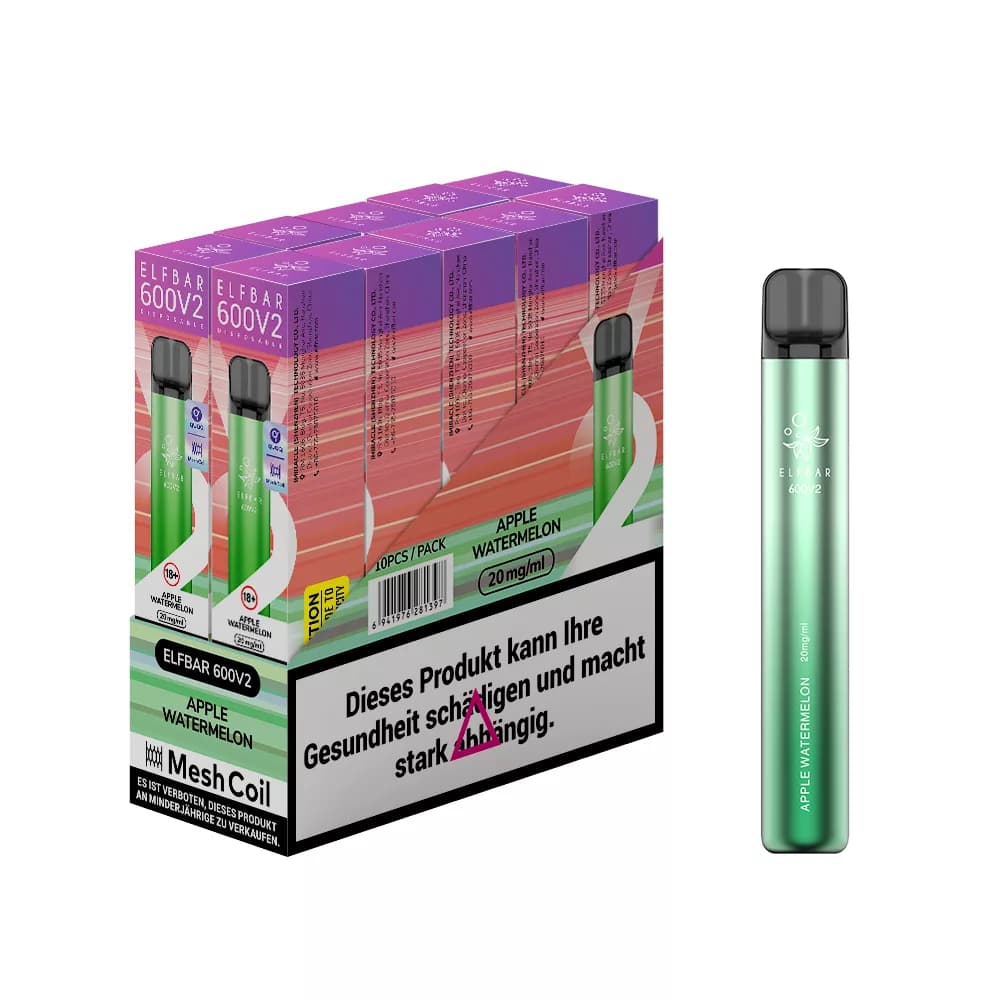 ELFBAR 600 V2 – Apple Watermelon (5)
