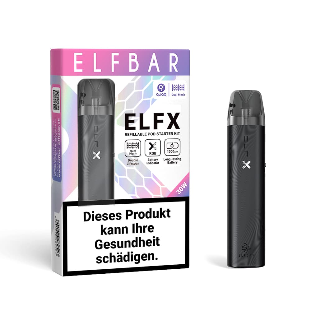 ELFBAR ELFX Kit – Black (2)