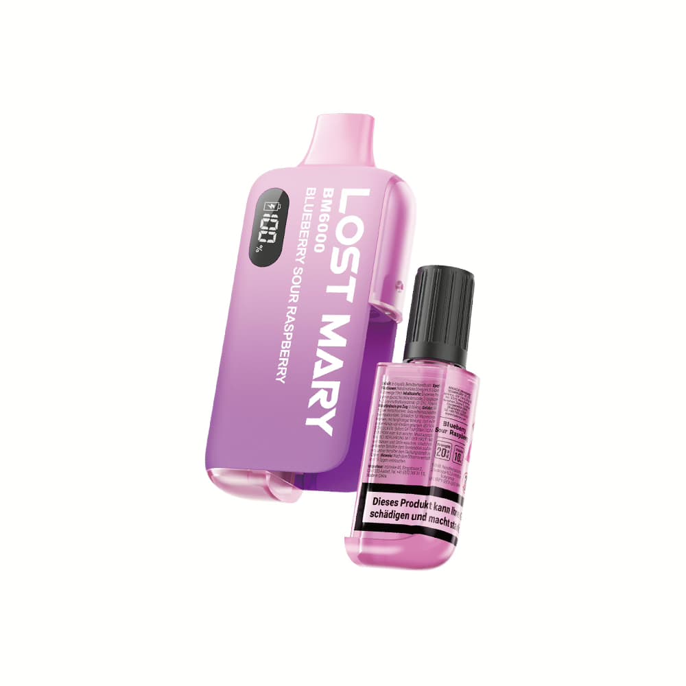 LOST MARY BM6000 – Blueberry Sour Raspberry