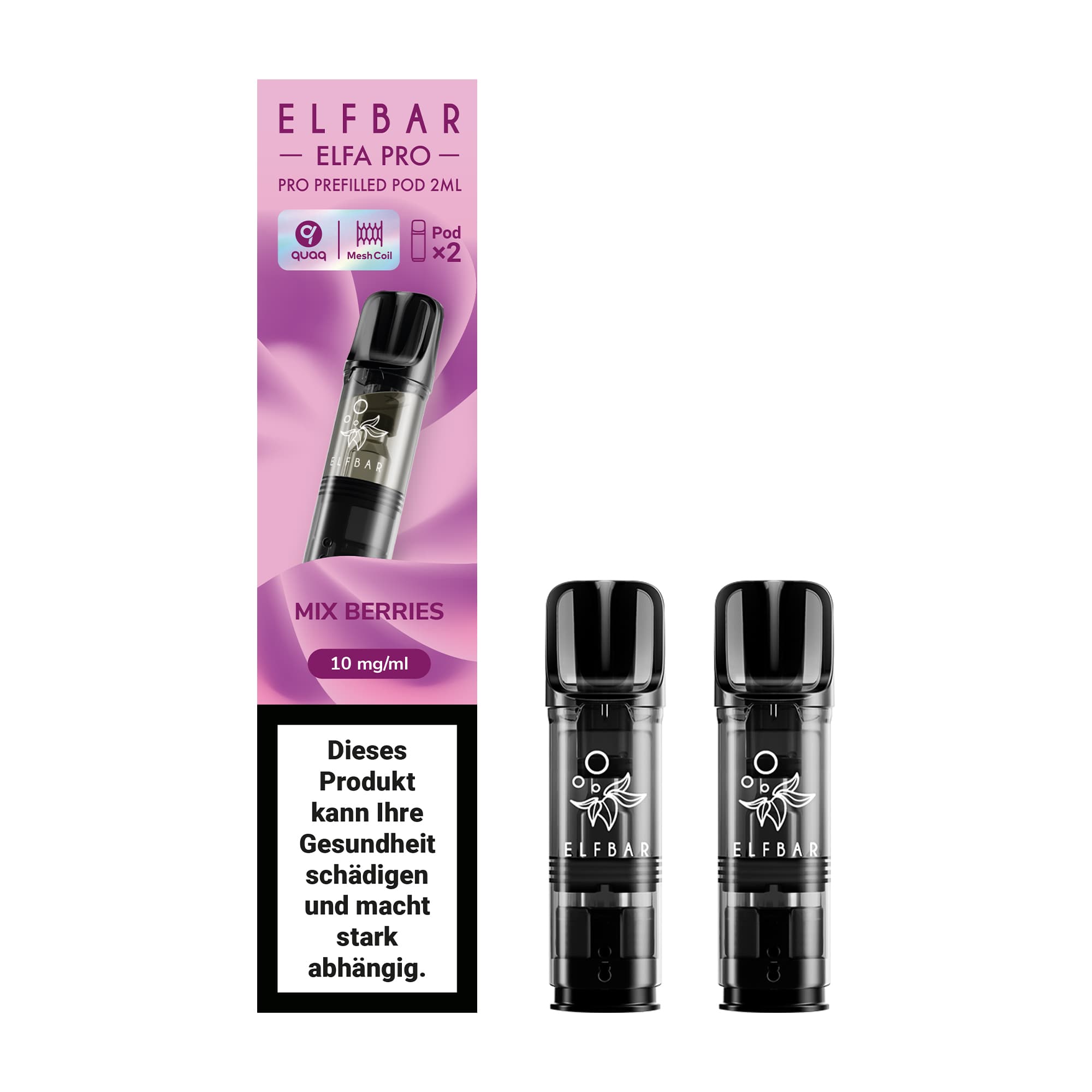 elfa pro pods 10mg mix berries