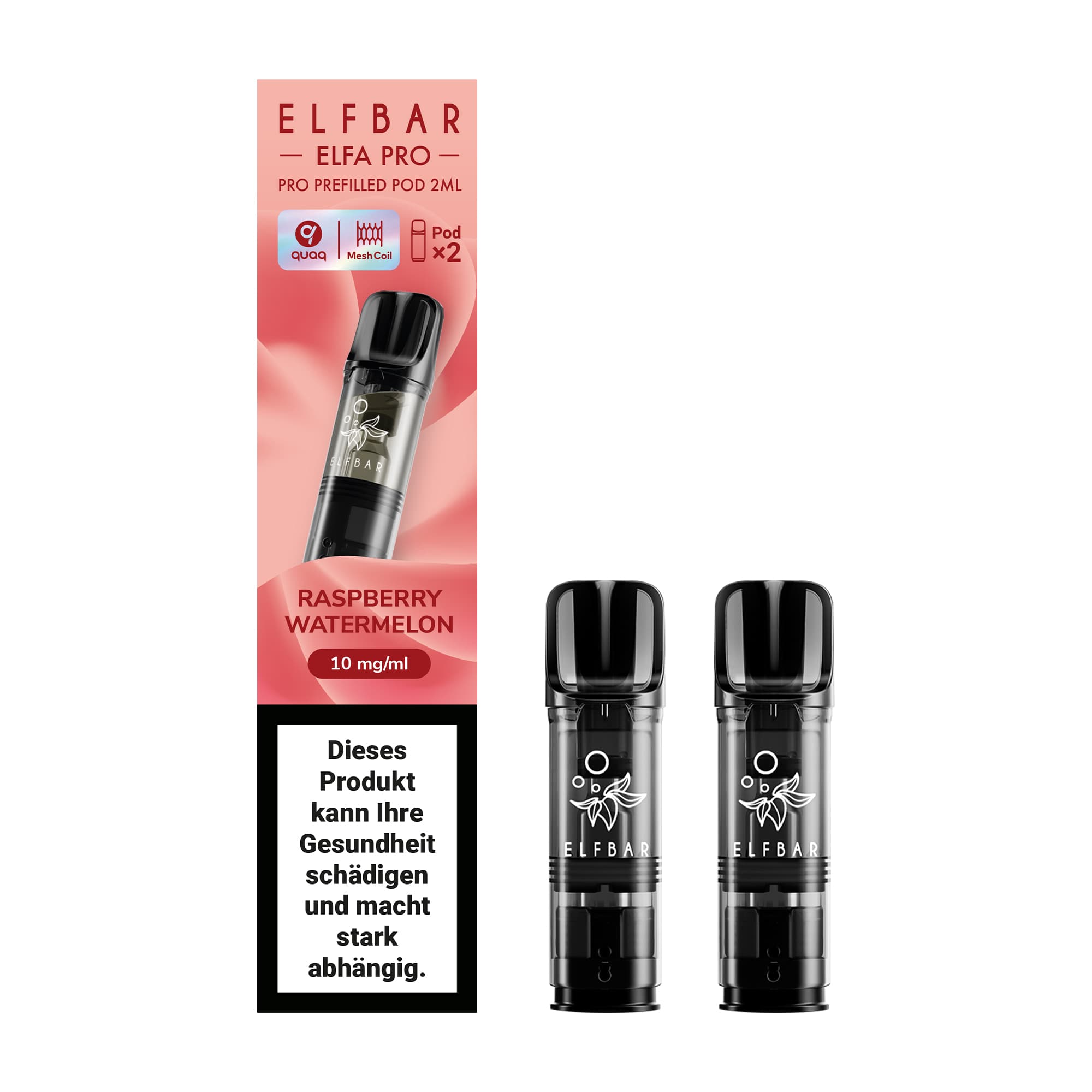 elfa pro pods 10mg raspberry watermelon