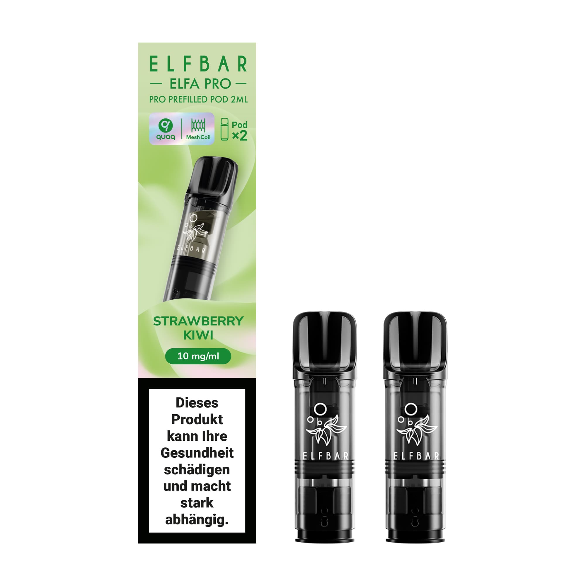 elfa pro pods 10mg strawberry kiwi